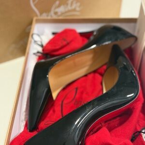Nordstrom Black Patent Leather Heels